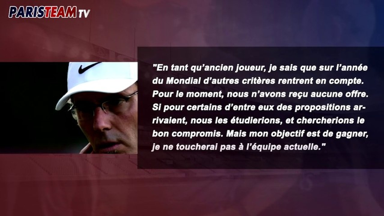 Blanc ouvre la porte à des départs