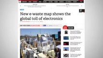 New Map Shows Large Amount of Electronic Waste