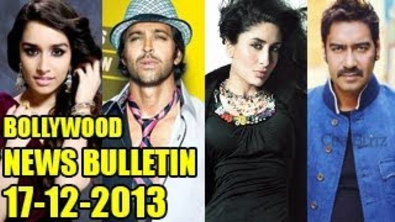 ☞ Bollywood News | Shruti Haasan & Akshay Kumar To Romance In Gabbar & More | 17th December 2013