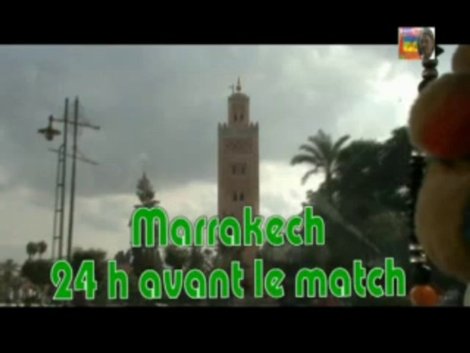 MARRAKECH 24 h avant le MATCH  demi-finale  Raja Casablanca  Vs  Atlético Mineiro