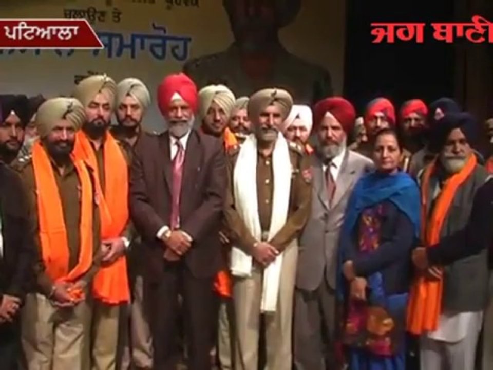 ਐੱਸ.ਐੱਸ.ਪੀ ਹਰਦਿਆਲ ਸਿੰਘ ਮਾਨ ਆਪਣੀ ਟੀਮ ਸਣੇ ਸਨਮਾਨਤ