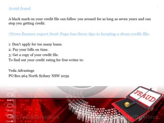 The Corliss Technology Review Group, Avoid Christmas fraud