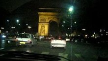 Passer l'Étoile la nuit