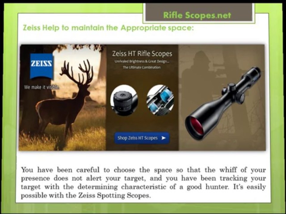Zeiss Spotting Scopes By RifleScopes