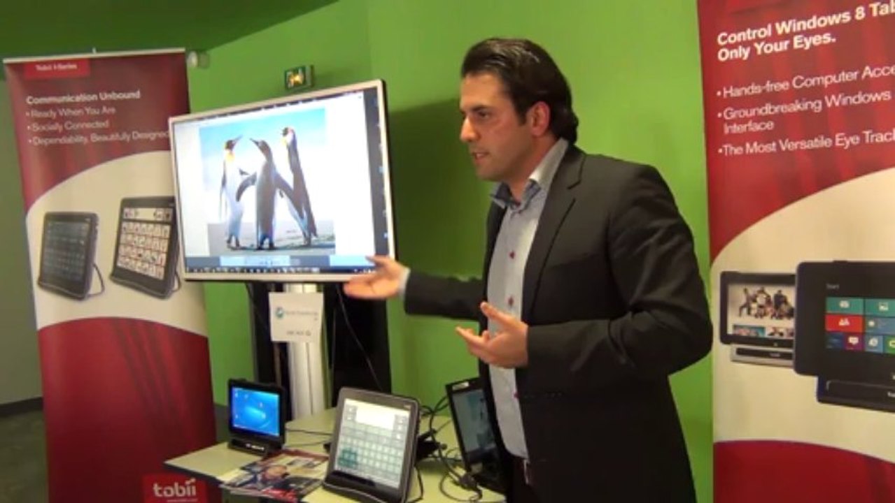 Use-Age WUD2013 - 06 - Tobii Eye Control Technology in Healthcare, Kaveh Vefagh (Tobii)