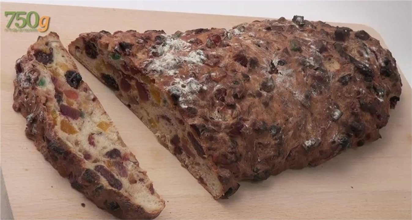 Recette du Pain de Noël aux fruits secs ou Baerewecke - 750 Grammes