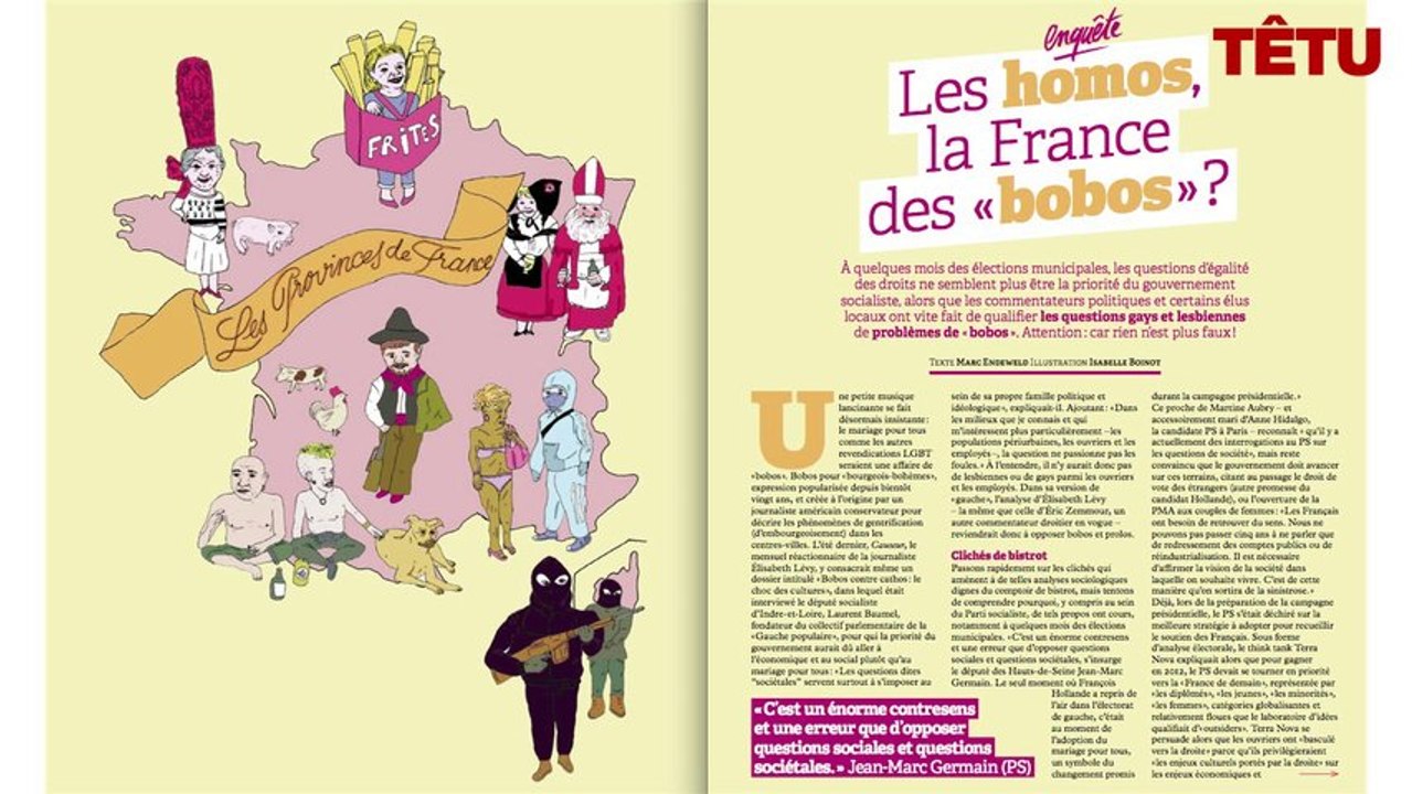 TÊTU - Dans les coulisses du numéro de janvier 2014