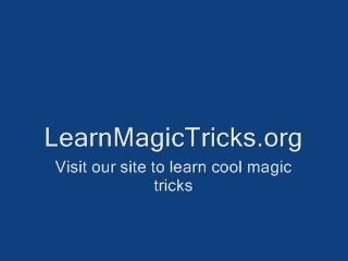 2 Card Monte Magic Trick