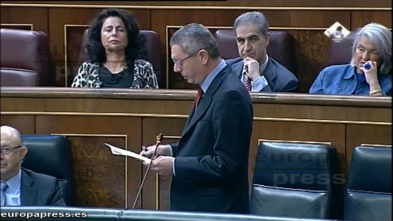 Gallardón: "No hay razones a priori para indultar a Matas"