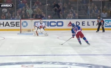 Benoit Pouliot’s great shootout goal - Rangers forward is pretty good with the Peter Forsberg move