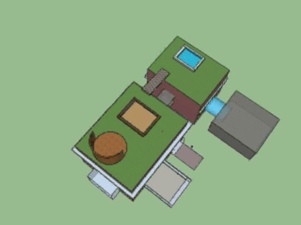 Ma maison-hommage à Le Corbusier par Alycia