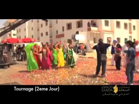 SRK the making of Espaces Saada ad