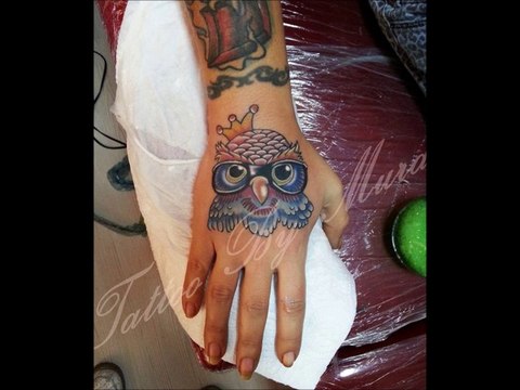 Baykuş dövmesi Tattoo Murat İstanbul dövmeci şişli