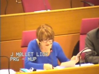 Budget 2014 - Sécurité - Intervention de  Josy Mollet-Lidy
