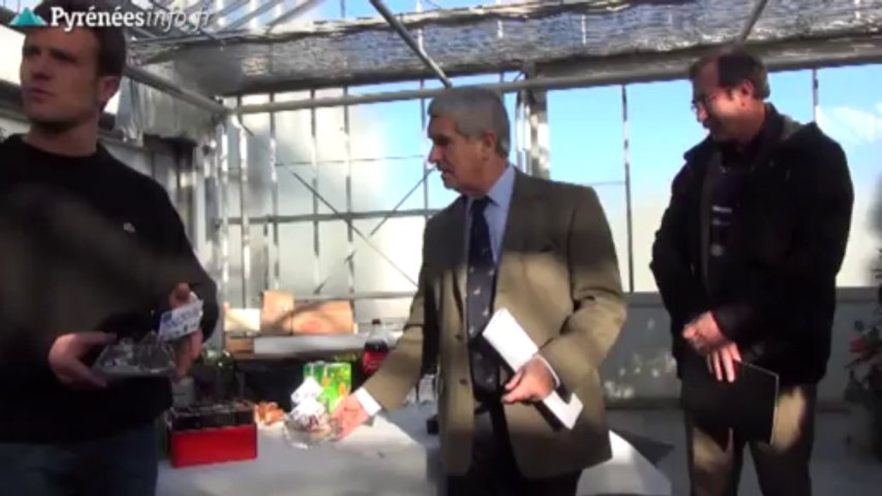 [TARBES]L'IME Les Hirondelles aux Serres Municipales de Tarbes (18 décembre 2013)