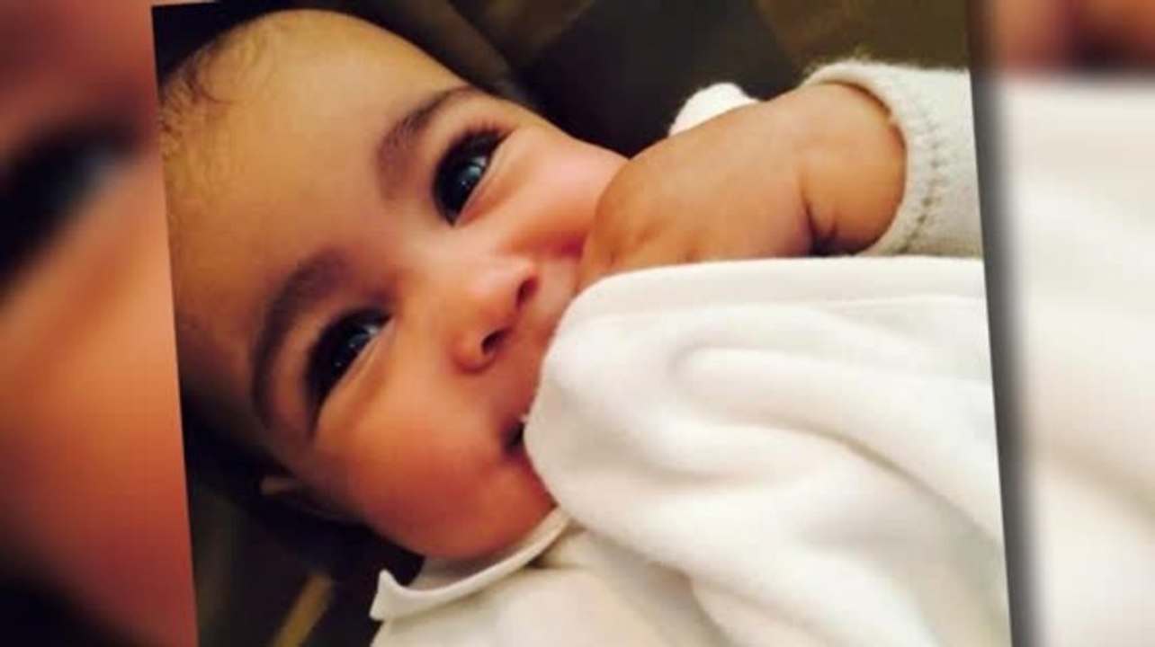 Kim Kardashian verteidigt die Augenbrauen von North