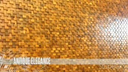 Gạch mosaic gỗ - Sự lựa chọn tinh tế trong kiến trúc nội thất