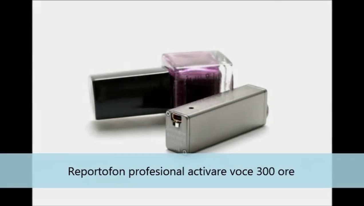 Reportofon spion profesional programabil cu activare vocala Edic mini U 48
