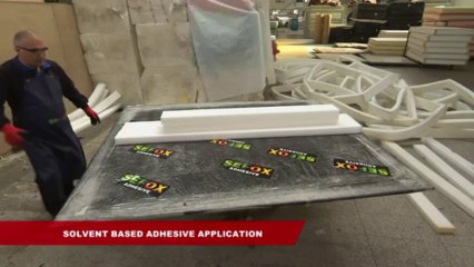 SEFOX SOLVENT BASED ADHESIVE APPLICATION