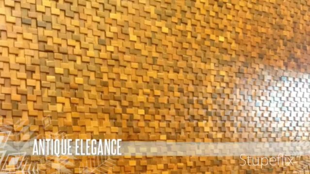 Gạch mosaic gỗ - Sự lựa chọn tinh tế trong kiến trúc nội thất