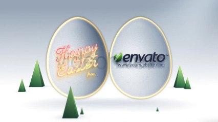 Electronic Happy Easter - After Effects Template