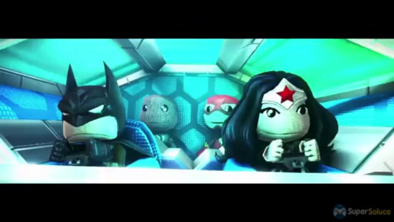 LittleBigPlanet - Trailer DC Comics Premium Level Pack