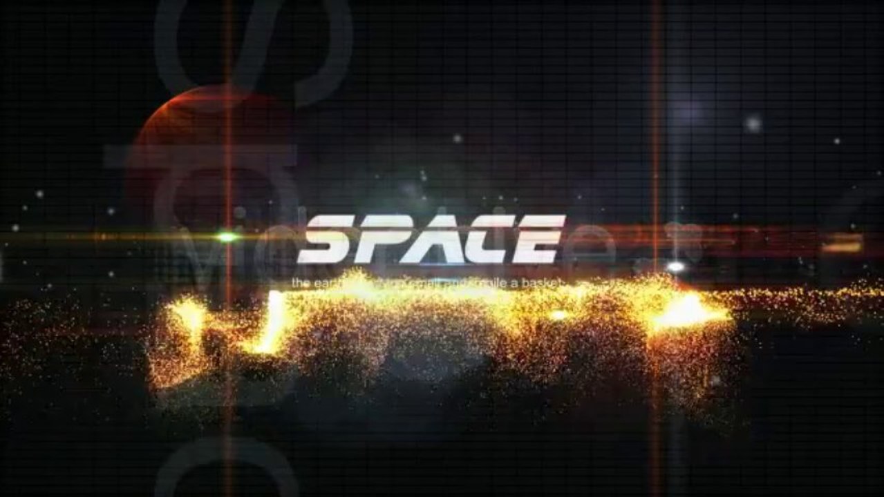 Space Runner - After Effects Template