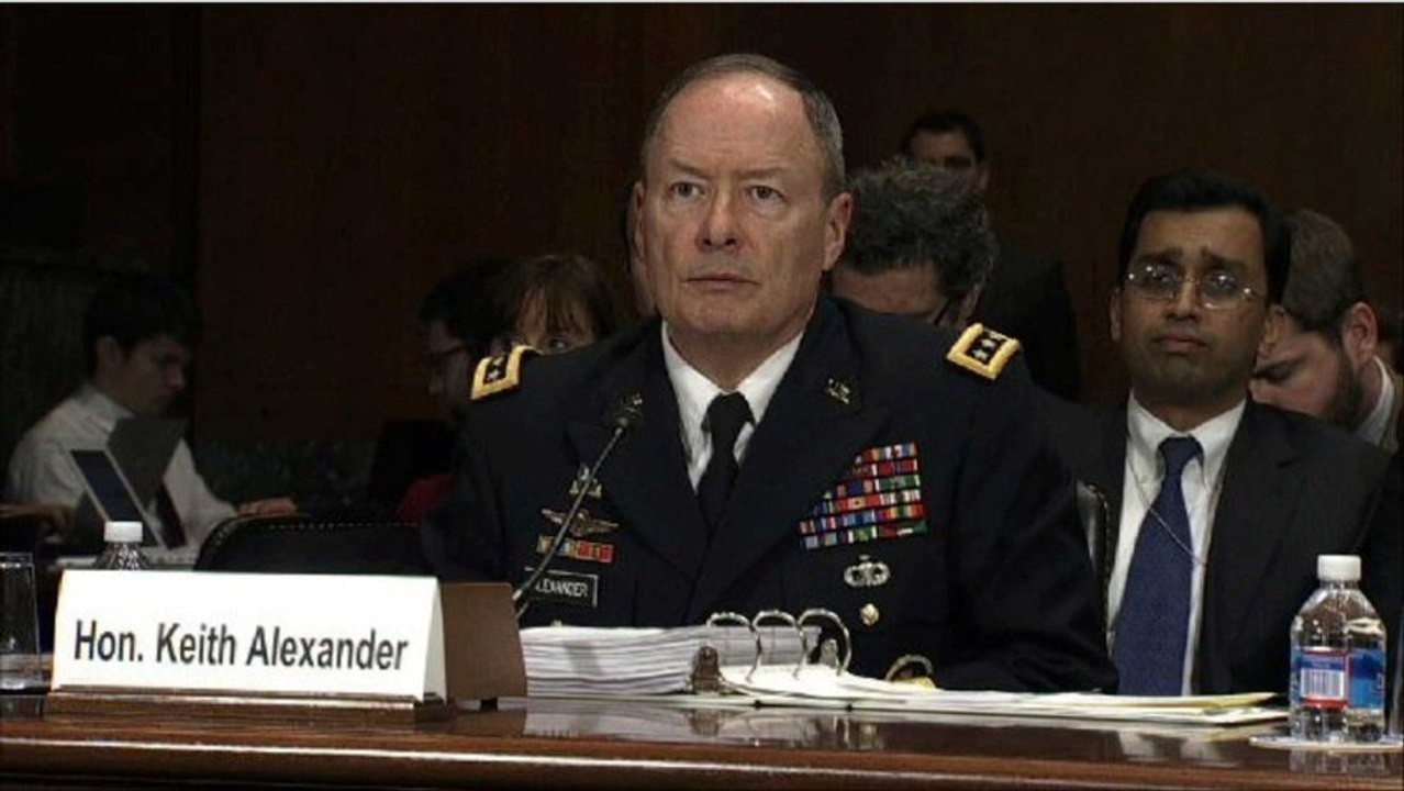 Alexander explains why Snowden had so much data