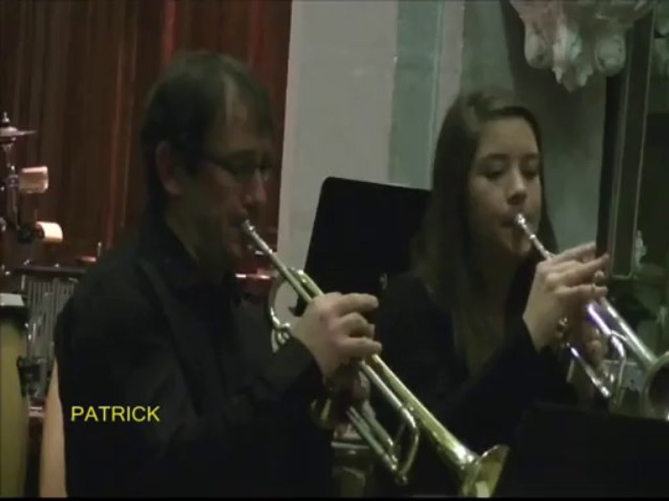 SERGE et MARIE duo Trompettes Avenir Musical Firminy 2013