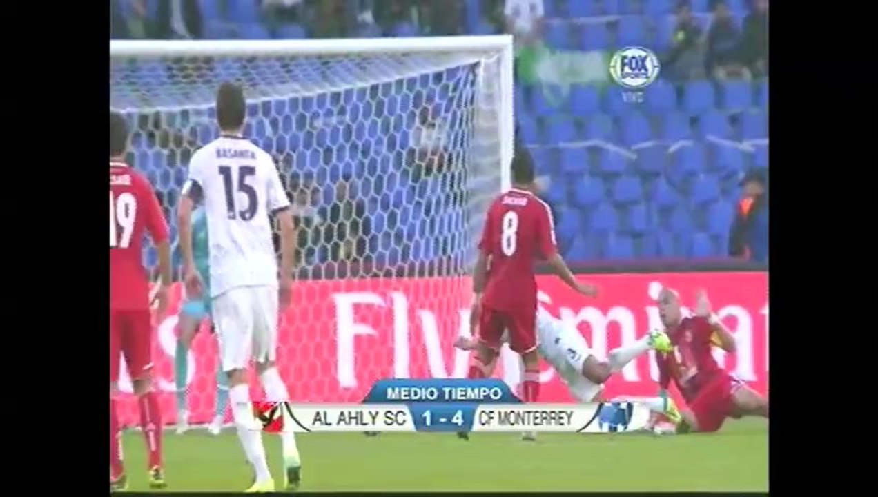 Al Ahly Vs Monterrey 1-5, Mundial de Clubes 2013