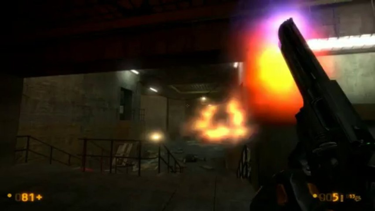 Black Mesa Source (Half-Life remake) gameplay 2