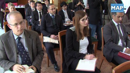 Conférence de presse au sujet de la visite du ministre chinois des AE au Maroc