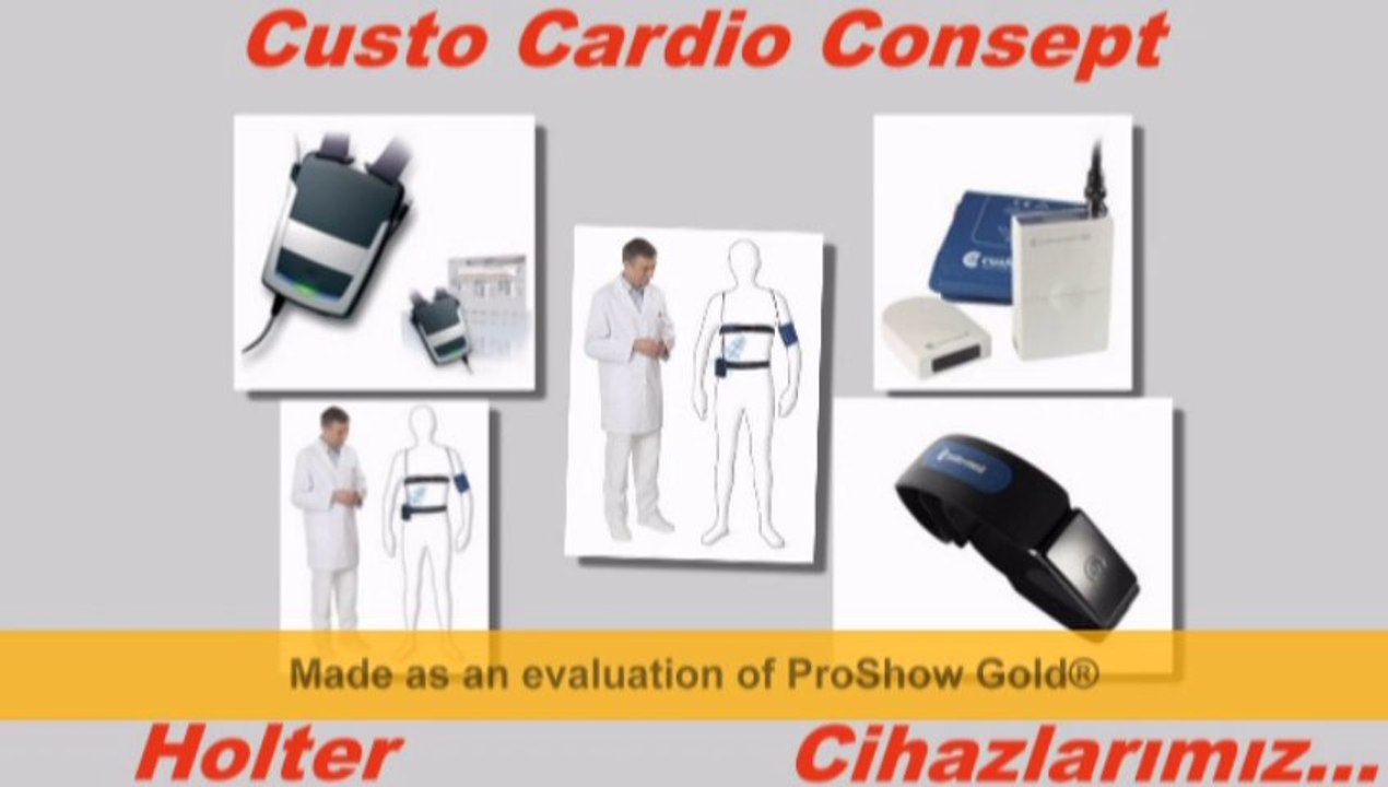 KABLOSUZ HOLTER EKG ( Holter Ekg + Tansiyon Holter ) custo screen400
