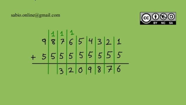 Suma de números decimales