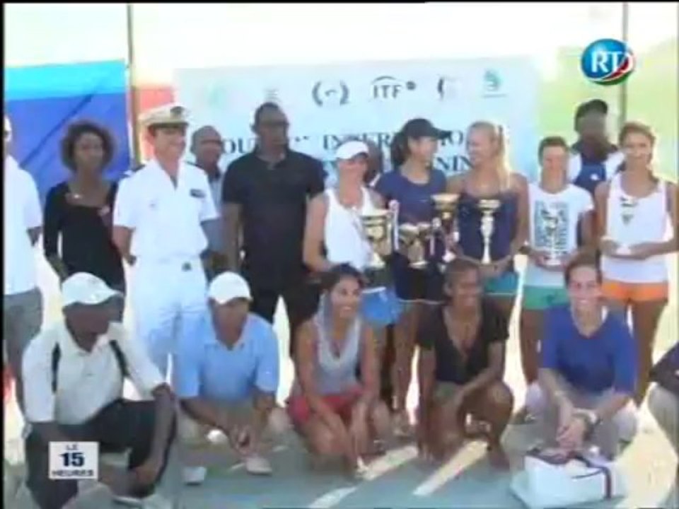 Djibouti:ceremonie de cloture lors du  3eme tournoi de tennis feminin