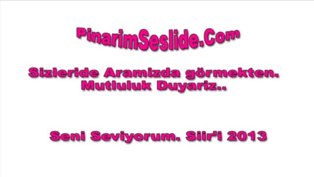 PinarimSeslide.com Sesli Chat,Görüntülü Sohbet Sitemize Beklerim