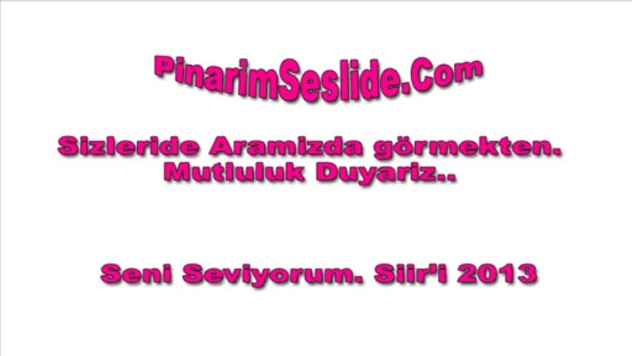 PinarimSeslide.com Sesli Chat,Görüntülü Sohbet Sitemize Beklerim