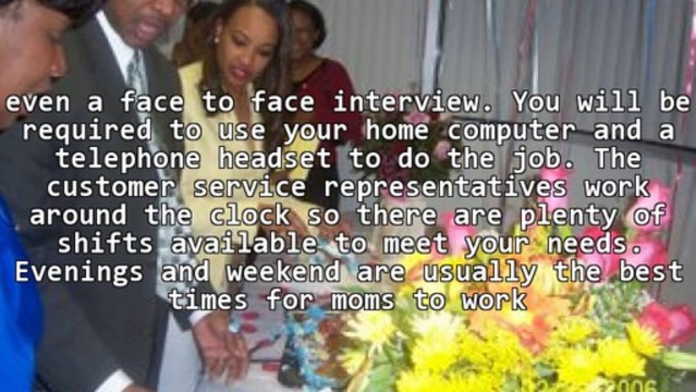 Work From Home Opportunities For Moms