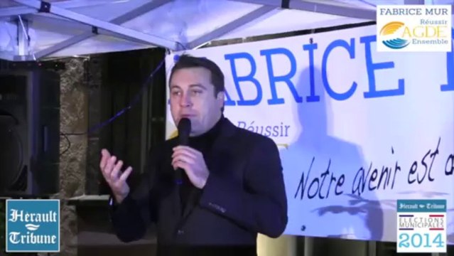 AGDE - 2013 - Fabrice MUR - Inauguration de la Maison de Campagne - Municipales 2014 AGDE