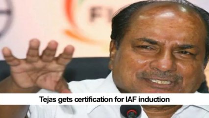 Tejas gets certification for IAF induction