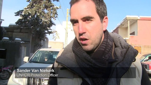 UNHCR step up measures to aid refugees amid winter storm