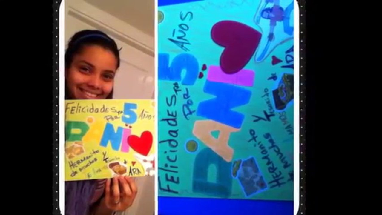 Felices 5 años Daniel!