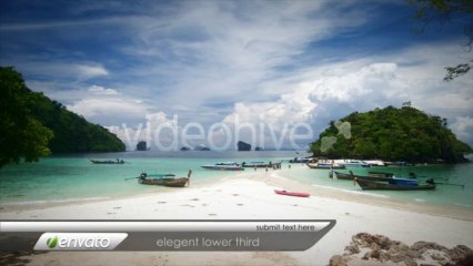 Elegant Lower Thirds - After Effects Template