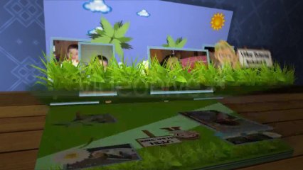 3D Children Photo Book - After Effects Template
