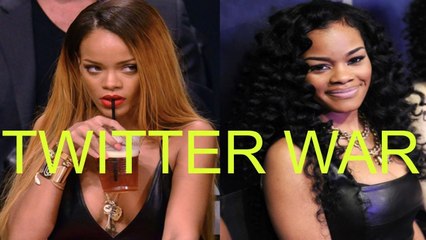 TWITTER BEEF  TEYANA TAYLOR VS RIHANNA'S @ SIGN