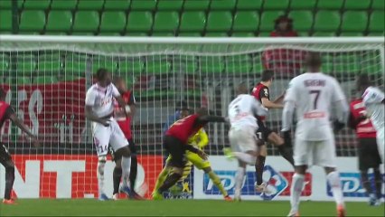 But HENRIQUE (50ème) - Stade Rennais FC - Girondins de Bordeaux - (1-2) - 18/12/13 (1/8 de finale) (SRFC - FCGB)