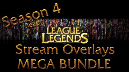 Free Season 4 Stream Overlay Mega Bundle (Download in Description)