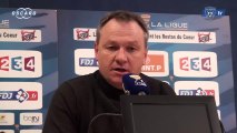 CdL / 2013-14 : Evian 2-1 Bastia : Réaction de F. Hantz