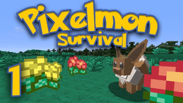 Minecraft Pixelmon Survival [Part 1] - The Sunken PokéCenter