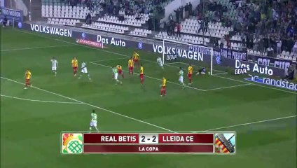 Copa Del Rey Betis 2  Lleida 2